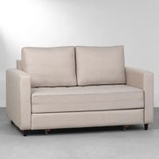 Sofá-Cama Belize Casal Trama Larga Aveia - 1,50m