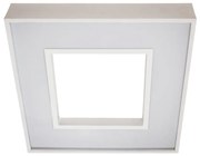 Plafon Belize 27X27Cm Led 16,4W Bivolt | Usina 19010/27 (CB-M - Cobre Metálico, 3000k)