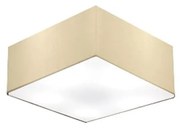 Plafon Para Banheiro Quadrado SB-3000 Cúpula Cor Algodão Crú