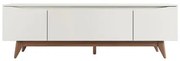 Rack Flynt Off White Fosco Base Natural 1,80 MT  - 69764 Sun House