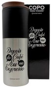 Copo Para Viagem Smart Depois do Café 500 ml