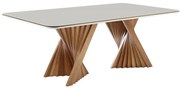 Mesa de Jantar com Vidro 200x110 cm Pahoa - DT 55272