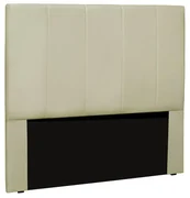 Cabeceira Arizona Para Cama Box Casal 140 cm Corino - D'Rossi - Bege