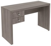 Mesa com 2 Gavetas para Escritório Home Office ME4123 MDP Carvalho G69 - Gran Belo