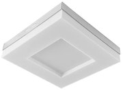 Plafon Led Sobrepor Branco 16W Luz Amarela Asturias - LED BRANCO QUENTE (3000K)