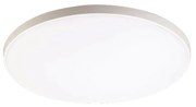 Plafon Órbita Ø27X5Cm Led 24W 3000K Bivolt Acrílico E Policarbonato Br...