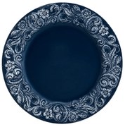 Sousplat Platinado Garden Azul - Lyor