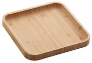 Bandeja De Bambu Square 17X17 - Lyor