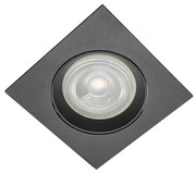 Plafon Embutir Aluminio Par30 E27 70W - PRETO