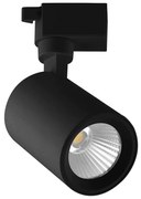 Spot Para Trilho Eletrificado 10W Led 3000K Ip20 Preto Bivolt Ø6,9X10X... (Preto)