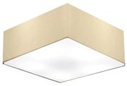 Plafon Quadrado Vivare Md-3001 Cúpula em Tecido 12/35x35cm - Bivolt
