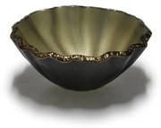 Bowl Lírio 26 cm Dourado Fosco Regina Medeiros