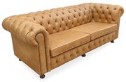 Sofá Chesterfield Design Clássico de Luxo