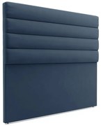 Cabeceira California Para Cama Box Casal 140 cm Suede - D'Rossi - Azul Marinho