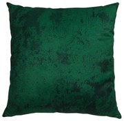 Capa de Almofada Natalina de Suede em Tons Verde 45x45cm - Verde - Com Enchimento