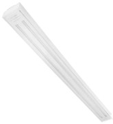 Plafon Led Sobrepor Duplo Tubular Luz Branca Valencia 120cm