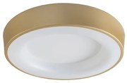 Plafon Led Sobrepor Redondo 25,2W 3000K Apollo - DOURADO