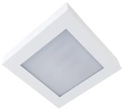 Plafon Led Sobrepor Quadrado Branco 16w 6500k Londres