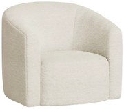 Poltrona Luxo Decorativa Luiza Max Bouclé - ADJ Decor