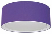 Plafon Para Banheiro Cilíndrico SB-3036 Cúpula Cor Roxo