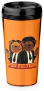 Copo Viagem 520ml Pug Fiction Nerd Geek