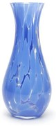 Vaso 83 Cacos Azul Murano Cristais Cadoro