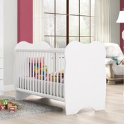 Berço Infantil Mini Cama 2 Regulagens Branco