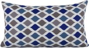 Capa almofada LYON Veludo estampado Balão Azul 30x50cm