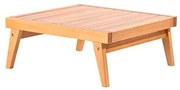 Mesa Arpoador Base Verniz Mel 70cm - 72149 Sun House