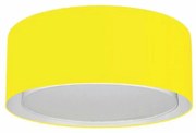 Plafon Para Banheiro Cilíndrico SB-3036 Cúpula Cor Amarelo