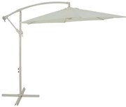 Ombrellone Pereque Suspenso Regulavel Poliester - 250 cm - Bege - 69147 Sun House