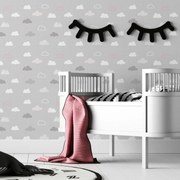 Papel de Parede infantil nuvens 0.52m x 3.00m