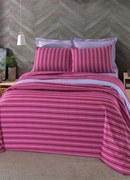 Jogo de Cama Rosa King 4 Peças