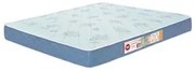 Colchão Casal Sleep Max Espuma D45 128x188x18cm Branco/Azul - Castor