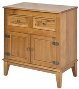 Buffet Antoine 2 Portas e 2 Gavetas cor Amendoa 83cm  - 62620 Sun House