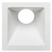 Plafon Embutir Aluminio Mr11 Gu10 25 Branco Square Angle