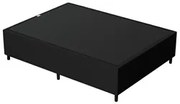 Base para Cama Box Casal 138x188cm Hit I02 Corano Preto - Mpozenato