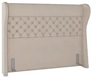 Cabeceira Cama Box Casal 140cm Trinidad P02 Linho Bege Cru - Mpozenato