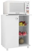 Balcão Fruteira 1 Porta BF3205 Branco - Tecno Mobili