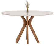 Mesa de Jantar Redonda Vicent 130x130 cm - VM 53341