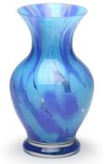 Vasinho 78 Multicor Azul e Água-marinha Murano Cristais Cadoro