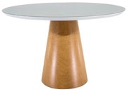 Mesa de Jantar Cannes Com Vidro 1.20 cm - Wood Prime 41102