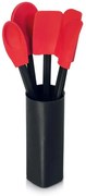 Kit Utensílios de Cozinha Vermelho 6 Peças