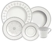 Aparelho de Jantar Tramontina Gabrielle em Porcelana Decorada 20 Peças