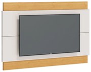 Painel Decorativo Sala de Estar 146cm Julien Off White/Nature G29 - Gran Belo