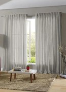 Cortina com Forro Cinza 200x170 cm