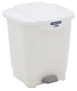 Lixeira Tramontina T-Force em Polipropileno Branco 25 L