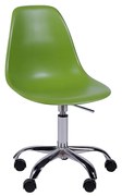 Cadeira de Escritório Eames Eiffel Giratória Verde