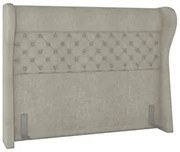 Cabeceira Cama Box Casal King 195cm Trinidad P02 Boucle Cru - Mpozenat