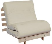 Colchonete Futon 175X62X13Cm Em Suede Orthovida (Palha)